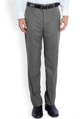 

Park Avenue Slim Fit Men's Grey Trousers
