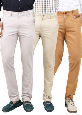 

Uber Urban Slim Fit Men's Multicolor Trousers