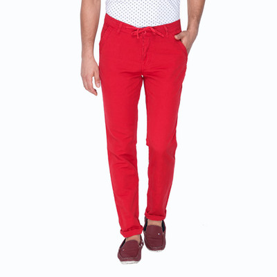 

Mufti MFT-16311-03-RED Regular Fit Men's Red Trousers