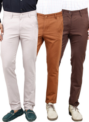 

Uber Urban Slim Fit Men's Multicolor Trousers