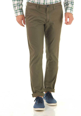 

Jack & Jones Slim Fit Men's Green Trousers, Olive night