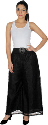 

Dimpy Garments Regular Fit Women's Black Trousers