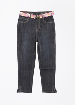 

Nautica Slim Fit Girls Denim Blue Trousers, Dd