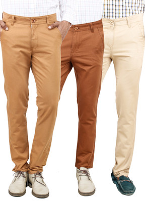 

Uber Urban Slim Fit Men's Multicolor Trousers
