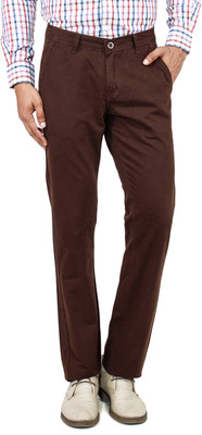 

Uber Urban Punto Regular Fit Men's Brown Trousers