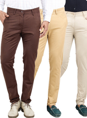 

Uber Urban Slim Fit Men's Multicolor Trousers