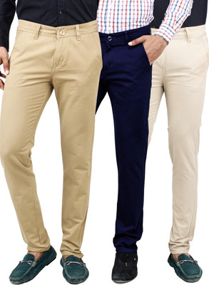 

Uber Urban Slim Fit Men's Multicolor Trousers