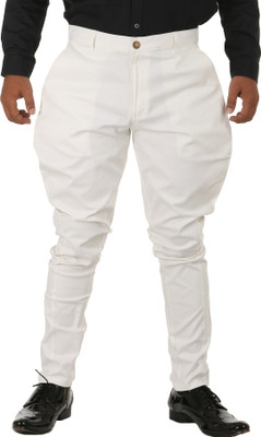 Breakthrough Regular Fit Men White Trousers
