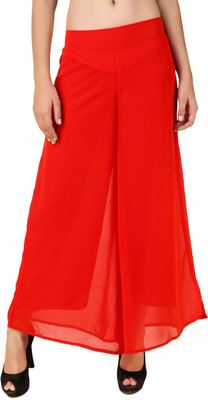 

Ess Cee Flared Women Red Trousers