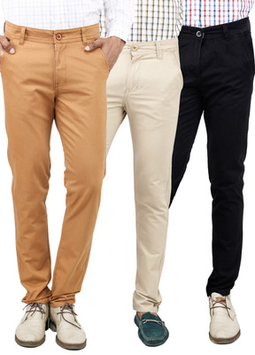 

Uber Urban Slim Fit Men's Multicolor Trousers