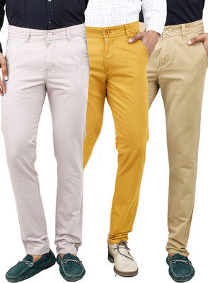 Uber Urban Slim Fit Men's Multicolor Trousers