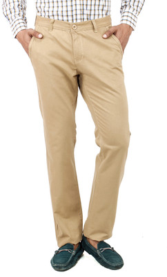 

Uber Urban Avenger Regular Fit Men's Beige Trousers, Khakhi