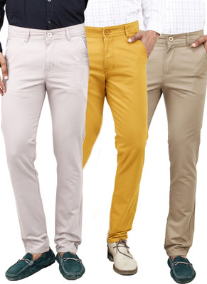 

Uber Urban Slim Fit Men's Multicolor Trousers