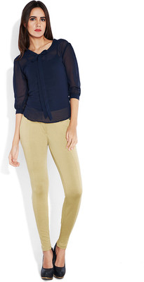 

Park Avenue Slim Fit Women's Brown Trousers