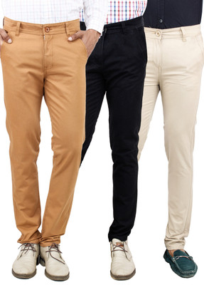 

Uber Urban Slim Fit Men's Multicolor Trousers