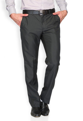 

Park Avenue Regular Fit Men's Grey Trousers