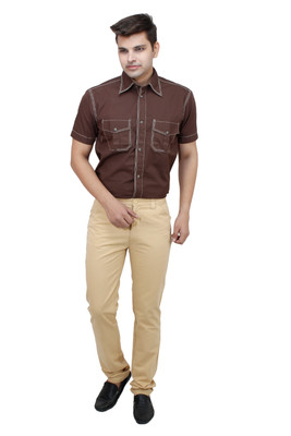 Koutons Outlaw Slim Fit Men's Yellow Trousers