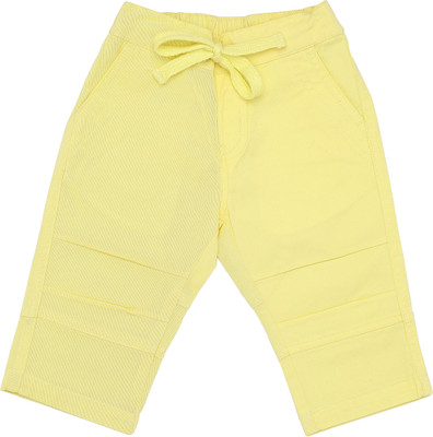 

Wow Mom Relaxed Boys Yellow Trousers, Light yellow