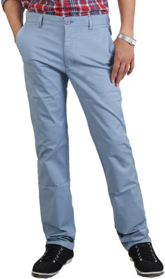 

Thinc Lycra Twill Slim Fit Men's Light Blue Trousers
