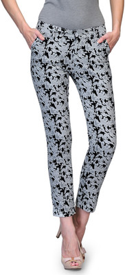 Fashion Cult Ankle Fit Slim Fit Women Multicolor Trousers