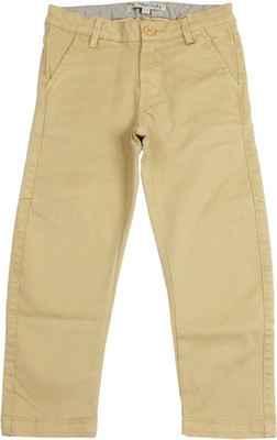 

Allen Solly Junior Boys Beige Trousers, Butter scotch