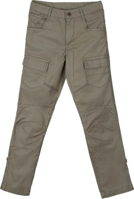 

Lilliput Regular Fit Boys Dark Green Trousers, Khaki dark