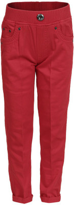 

Benext Regular Fit Boys Red Trousers