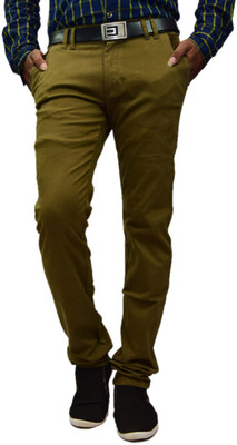 

British Terminal Chinos Slim Fit Men's Green Trousers