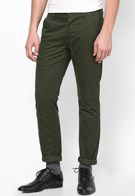 

Jack & Jones Regular Fit Men's Green Trousers