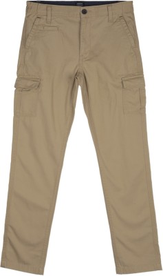 

Indian Terrain Slim Fit Boys Beige Trousers, Khaki