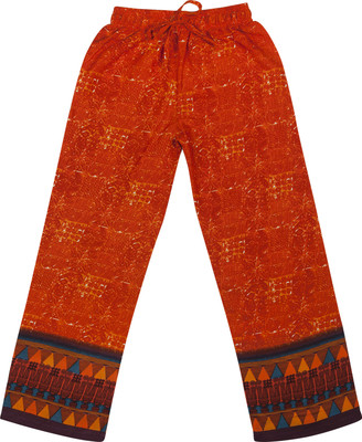 

Hunny Bunny Regular Fit Girls Orange Trousers