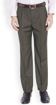 

Raymond Regular Fit Men's Brown Trousers
