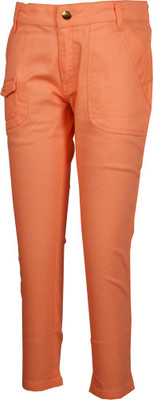 40% OFF on Posh Kids Premium Slim Fit Baby Girls Orange Trousers 40% OFF on Posh Kids Premium Slim Fit Baby Girls Orange Trousers