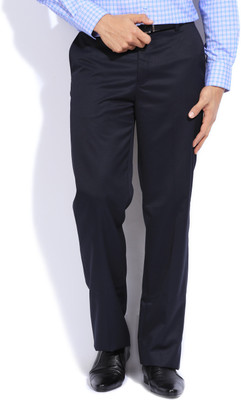 

John Players Slim Fit Men's Dark Blue Trousers, 1a6