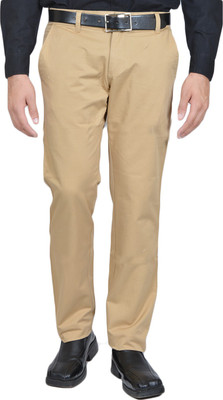 

Allen Martin Regular Fit Men's Gold Trousers