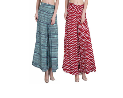 Kannan Regular Fit Women Multicolor Trousers