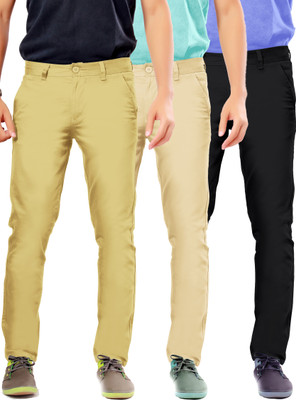 

Uber Urban Rocky Slim Fit Men's Beige, Beige, Black Trousers