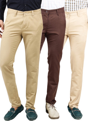 

Uber Urban Slim Fit Men's Multicolor Trousers
