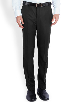 

Park Avenue Slim Fit Men's Black Trousers