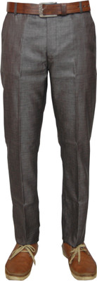 

Le-Meiux Slim Fit Men's Green Trousers
