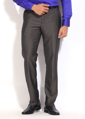 

Park Avenue Slim Fit Men's Grey Trousers, O6