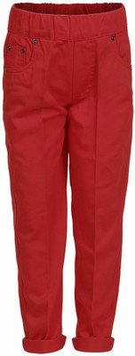 

Benext Regular Fit Boys Red Trousers