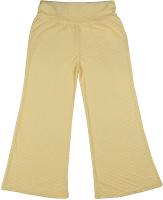 

Hunny Bunny Regular Fit Girls Yellow Trousers