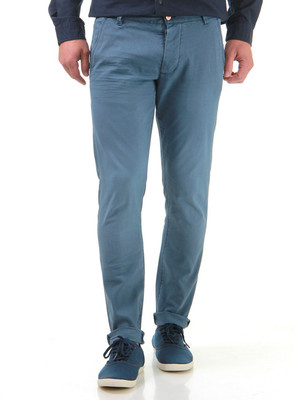 

Jack & Jones Slim Fit Men's Blue Trousers, Ensign blue