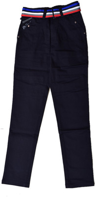 

British Terminal Slim Fit Boys Black Trousers
