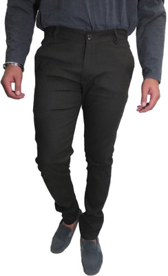

Roadcrack Premium Slim Fit Men's Green Trousers