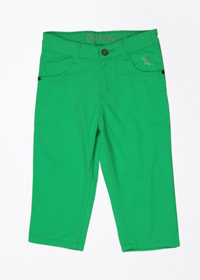 

Gini & Jony Slim Fit Boys Green Trousers