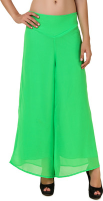 

Chik Fab Regular Fit Women Green Trousers