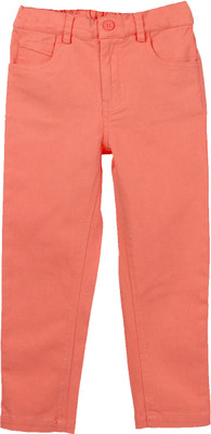 

Beebay Regular Fit Boys Orange Trousers, Peach