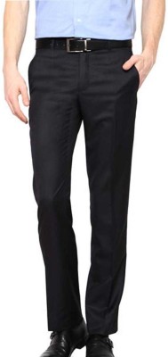 AD & AV Regular Fit Men Black Trousers